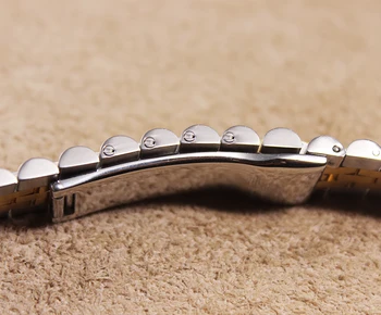 20mm 21mm Silver Guld Rostfritt stål WatchBands Rem Byt Till DATEJUST ROLL Klocka Armband Armband