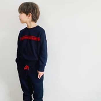 I Lager Tjockare Barn Girl Outfits Pojkar Kläder Som Mode Kläder
