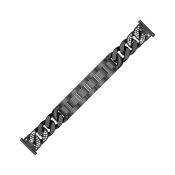 Kvinnor Metall Armband för Huawei Titta på GT 2 46mm 42mm-Bandet för att Hedra Magic Titta på 2 Cowboy Kedja Strap 20mm 22mm Diamond Bälte