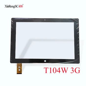 10.1 tum Ostron T104W 3G Tablet PC, Touch screen digitizer panel Reparation glas HK10DR2590
