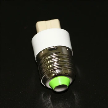 (10 bitar/mycket ) Gratis Frakt E27 att G9 Lampa Adapter Converter LED-Lampa Lampa Bas Hållare Skruv Socket Adapter Converter