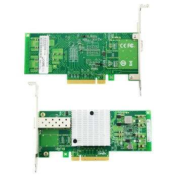 10 gb PCI-E NIC eller nätverkskort 82599EN Chipset för Intel X520-DA1 Konvergerade Nätverkskort(NIC) som Enda SFP + - Port, kortplats för PCI Express-Eth