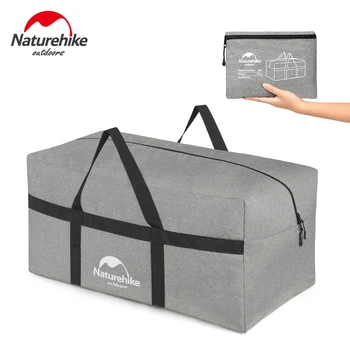 100L Naturehike Ultralätta Extra Stor Duffle Bag Offentlig Hållbara Påsar Vikbar Väska för Bärbara Män Kvinnor Reser Camping