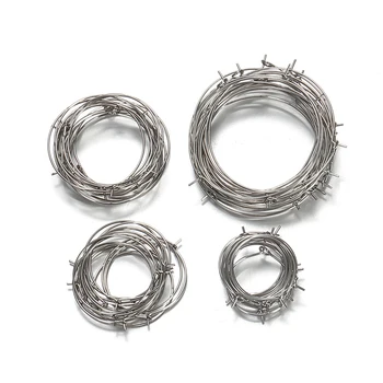 100st 20/25/30mm, Rostfritt Stål Hot Loop Örhänge Tillbehör DIY Populära Hoop Örhängen Grundläggande Stora Ringen för Kvinnor att Göra Smycken
