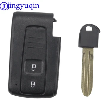 10ps 2 B Remote Bil Key Card Shell Fob för TOYOTA Camry COROLLA AVENSIS VERSO med TOY43 Bladet Viktiga Fall Ersättning
