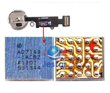 10st AD7149 fingeravtryck IC chip U10 För iPhone 7 7P 8 8plus HTU1-D2 på kabel