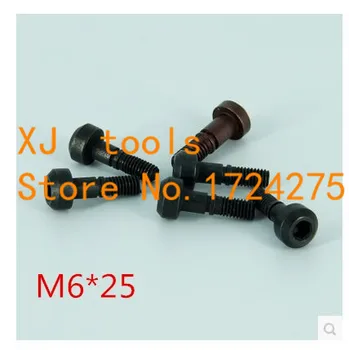 10st M6*25mm CNC-Svarvning Verktyg, extra Skruvar Torx-Skruv för Ersätter hårdmetallskär CNC-Svarv