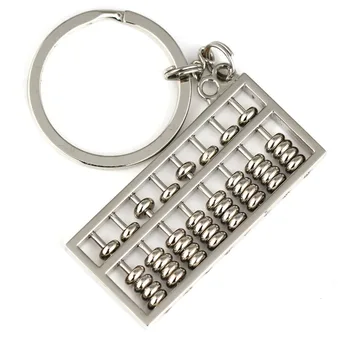 10st/Mycket Abacus Nyckelring Kreativa Kinesiska Element 8 Rader 1 till 4 nyckelring Ring Eller Nyckelring Nyckel Hållare 84614