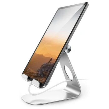 12 tums-och Utflyktsdisk Tabell Telefonen Sticker Vinkel Justerbar Tablett Hållare Stöd Aluminiumlegering Smartphone Ebook Tablet iPad Fästet Stå