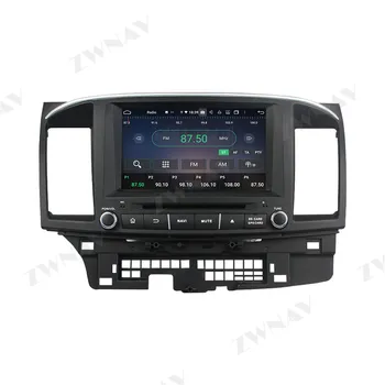 128G Carplay Android För Mitsubishi Lancer EVO 2007-2012 2013 2016 2017 Multimedia-Spelare GPS Auto Ljud, Radio Unit