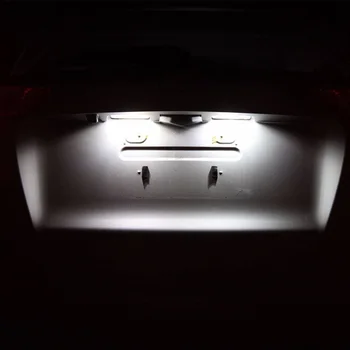 13x T10 Auto LED-Lampor Kupén Dome läslampor Bålen Tänds För Chevrolet chevrolet colorado 2016 2017 2018 2019 LED
