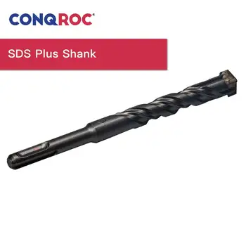 160 mm SDS-Plus Borr Cross hårdmetallskär Murverk Borr 5mm 6mm 8mm 10mm 12mm 14mm 16mm