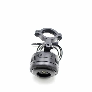 1600mAh Ringklocka Elektriskt Signalhorn Med Larm USB-Laddning Högt Ljud Vattentät BMX MTB Cykel Styre Säkerhet stöldskydd-Larm