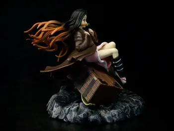 17CM Anime Demon Slayer Amado Nezuko Figurin leksakssamlingen Leksak Dekoration För Gåva