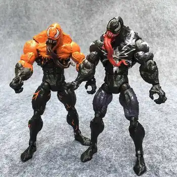18cm Marvel Röda Venom och Carnage i Filmen The Amazing BJD Lederna Rörliga Action Figur Modell Leksaker barn leksaker