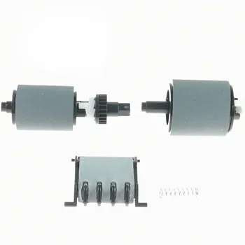 1sets automatiska DOKUMENTMATAREN Pickup Roller Separation Pad Kit för HP Pro 400 M401 M425 M525 M521 M476 M570 M521