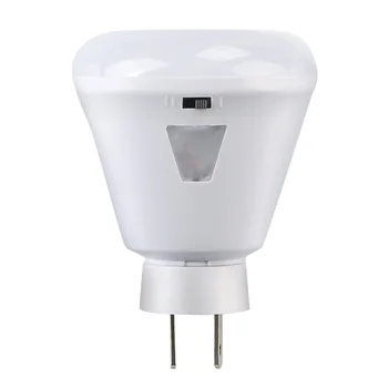 1st OSS Kontakt 6W PIR rörelsesensor LED-nattlampa 100-240V 2 Lägen Kontroll Nattlampa Energibesparing vägglampa Flexibel / Normal