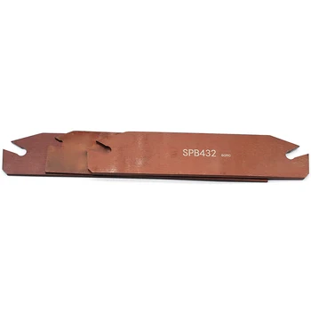 1ST SPB232 SPB332 SPB432 Slitsade Klinga för SP300 Skär Cut-Off Spårsvarvning Skär
