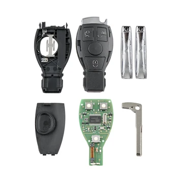 2/3/4-Knapparna Remote Bil Nyckel för Mercedes Benz År 2000+ Stöder Ursprungliga NEC och BGA 315/433Mhz Smart Key för Bil