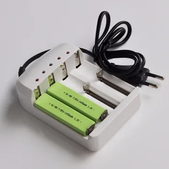 2-4ST 1,2 V uppladdningsbara Ni-Mh-7/5F6 batteri F6 1450mAh 7/5 F6 Tuggummi cell + smart batteriladdare för Walkman MD CD-spelare