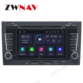 2 För din Audi A4, S4, RS4 2003-2008 2009 2010 2011 2012 Android-10-spelare video audio Radio GPS-navigering huvudenhet auto stereo