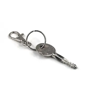 20 små flyttbara skruvkork för nyckelringar - karbinhake nyckelring - kosmetika och smycken