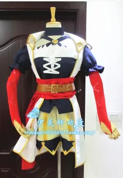 2016 Spelet Anime Bounty Hunter Kapten Miss Fortune Cosplay Kostym Hunter Kostym
