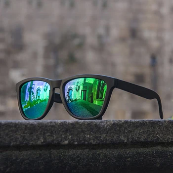 2019 Nya Mode Gröna Solglasögon för kvinnor polariserade solglasögon Fyrkantiga solglasögon glasögon Oculos De Sol UV400