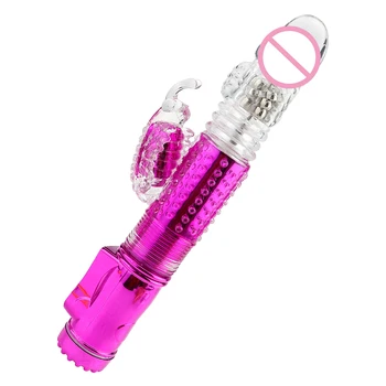 2019 Sex Machine Anal Plug Leksaker För Kvinnor Rotation Dildo Vibrator G-spot Massager Produkter Klitoris Stimulering Verktyg För Försäljning