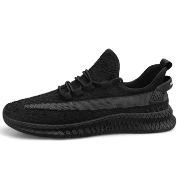 2019 Våren och Sommaren Mode Mens Casual Skor Lace-Upp bra Andningsförmåga Skor Sneakers Mens Utbildare Zapatillas Hombre Drop shipping