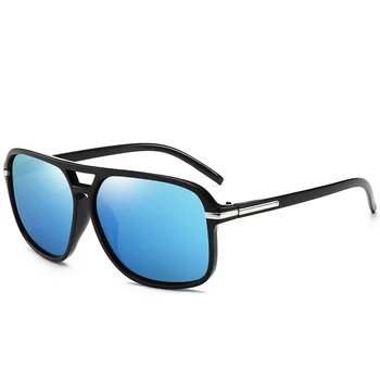 2020 Män Mode Cool Square Stil Lutning Polariserade Solglasögon Kör Vintage Varumärke Design Billiga Solglasögon Oculos De Sol