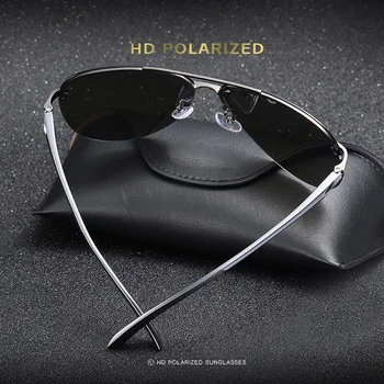 2020 Män nya klassiska polariserade solglasögon färgglada film spegel lins aluminium magnesium ben oval ram för kvinnor