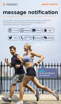 2020 Smart Klocka Kvinnors Klockor Sport Gym Armband puls Sova tracker Klocka Män Titta på Smartwatch För Android IOS
