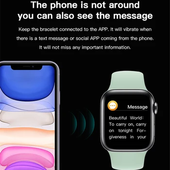 2020 Smart Klocka Män Full Touch Vattentät Smartwatch blodtryck Fitness Tracker Titta på Kvinnor WhatsApp Klocka För Android IOS