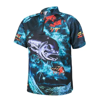 2021 Nya Fiske Kläder Lätt Mjuk Solen Kläder Uv-Jersey Bas Långärmad Svart T-Shirt Byxor Utomhus Fiske Shirt
