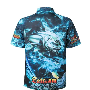 2021 Nya Fiske Kläder Lätt Mjuk Solen Kläder Uv-Jersey Bas Långärmad Svart T-Shirt Byxor Utomhus Fiske Shirt