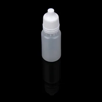 25/50/100ST 10 ml Pipett Flaskor Tomma Plast Squeezable Flaskor Flytande Eye Dropper Resa Påfyllningsbara Flaskor Behållare#0430