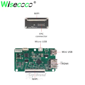 2560*1440 5,5 tum 2K lcd-tv med capactive touch panel HDMI MIPI usb-kontroll styrelsen