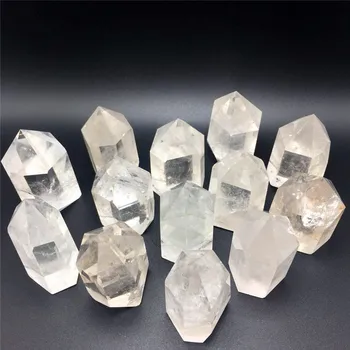 2st Drop Shipping Naturliga Klar kvartskristall Ädelsten Punkt Meditation, Reiki Healing Chakra Rock kvartskristall Eller Trollstav