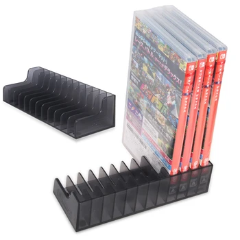 2st/massa Spel Kort Box Lagring Stå CD-Skiva Hållare Stöd För Nintendo Nintend Byta NS För 24pcs CD-Skivor eller korthållare