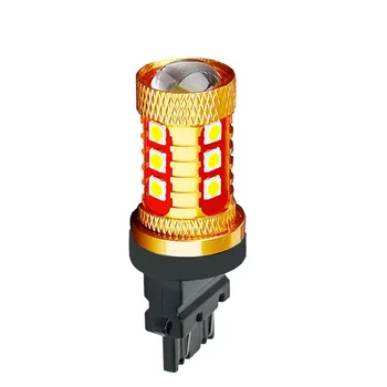 2ST T25 3156 3157 3057 3457 4157 P27/7W P27W 1000LM 3030 LED Bil Backup Omvänd Lampor för Varselljus blinkers Lampa