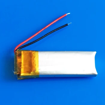 3,7 V 90mAh 401025 li-po litium-polymer uppladdningsbart batteri för MP3-MP4 MP5 GPS bluetooth-headset video digital penna productors