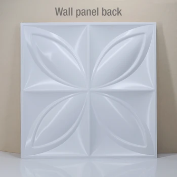 30x30cm 3D kakel panel mögel gips vägg 3D wall stickers vardagsrum tapet väggmålning Vattentät 3D-Vägg dekal Badrum Kök