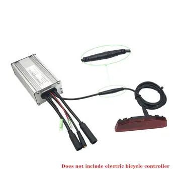 36V/48V Elcykeln bakljus LED-Bakljus Säkerhet Varning Bakre Lampa E-Skoter-SM / Vattentät Gränssnitt Anslutningar cykel tillbehör