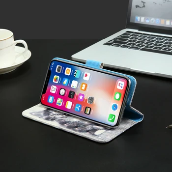 3D flip plånbok läderfodral Till Huawei Njuta av Äran Y7a 10X P Smart 2021 20 5G Infinix Varma 10 Smarta 5 Lite Phone Fall