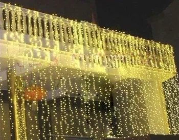 3Mx 3M 300LED Utomhus LED vattentät styrenhet Jul Dekorativa String Fairy Gardin Kransar Party Lights AC110V-220V