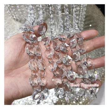 3st-6st högsta kvalitet Kristall genomskinlig akryl kakan stå Romantiskt bröllop dekoration