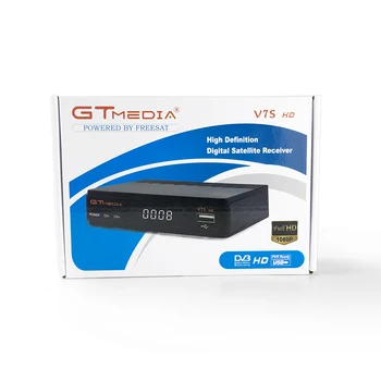 3st GTMEDIA V7S Satellit-Mottagare för DVB-S2 1080p set-top box med USB WIFI frakt form kina spanien