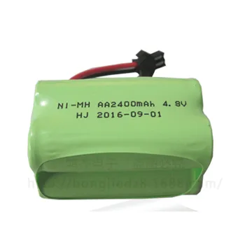 4.8 V 2400mAh Fjärrkontroll leksak elektrisk belysning säkerhet 4*AA NI-MH-batteri RC LEKSAKER batteri grupp