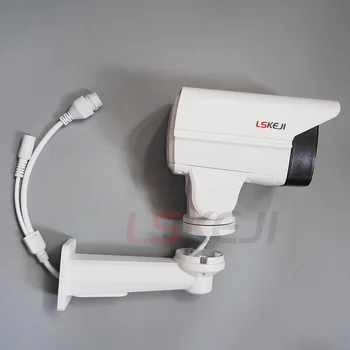 4 MEGAPIXEL (2560*1440) 3MP Mini PTZ-IP-Kamera utomhus PoE 10X optisk zoom, IR-80M cctv säkerhet Kamera stöd hikvision protokoll